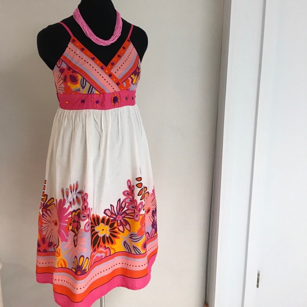 MAGIC Printed Floral Sundress NWOT